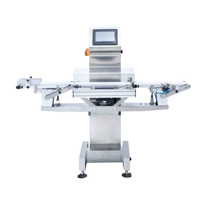 Automatic Checkweigher Calibratable Check Weigher Belt Conveying Accurate Weight Sorting Machine With Rejector