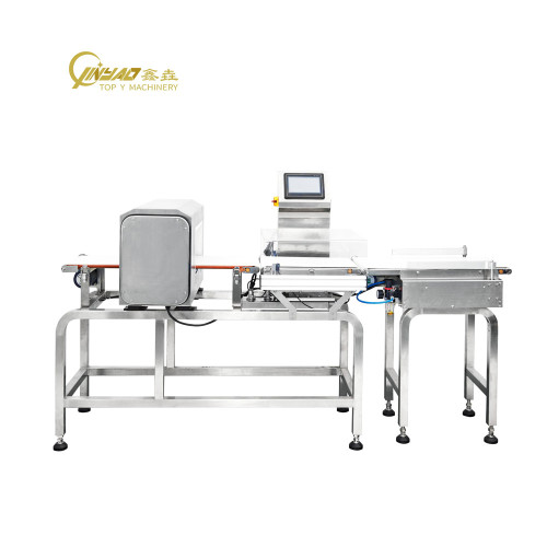 Conveyor Check Weigher Automatic CheckWeigher Check Weight and Rejecter Combined With Metal Detector