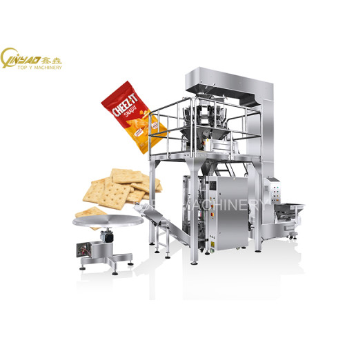 Automatic Fried Onions Frozen Fries Corn Puffs Popcorn Vertical Industrial Packing Machine
