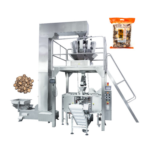 Automatic Dried Strawberry Mango Zipper Pouch Packaging Sealing Machinery Dry Fruit Packing Machine