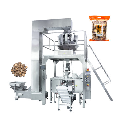 Automatic Dried Strawberry Mango Zipper Pouch Packaging Sealing Machinery Dry Fruit Packing Machine