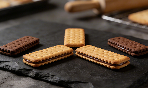 Large pieces of cookies