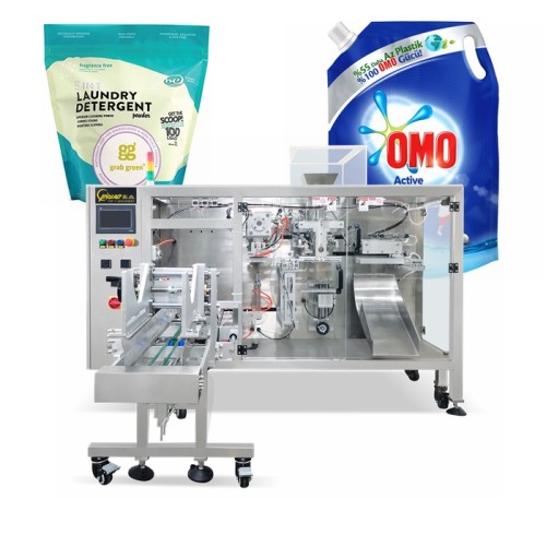 Automatic Liquid Soap Filling Machine Premade Pouch Doypack Bag Liquid Detergent Packing Machine
