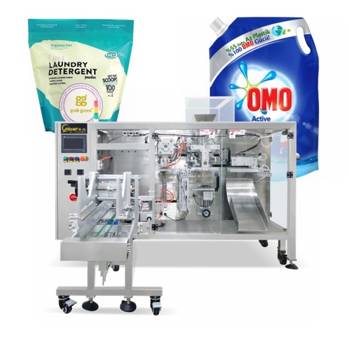 Automatic Liquid Soap Filling Machine Premade Pouch Doypack Bag Liquid Detergent Packing Machine