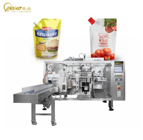 TOP Y Automatic Horizontal Liquid Filling Machine Mango Juice Mixed Fruit Juice Packing Machine