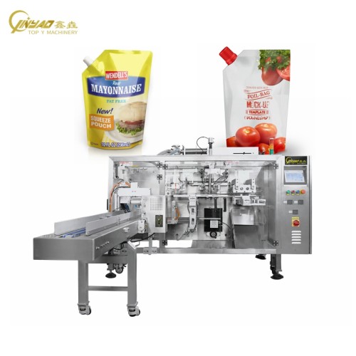 TOP Y Automatic Horizontal Liquid Filling Machine Mango Juice Mixed Fruit Juice Packing Machine