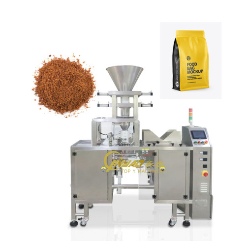 Best Selling Full Automatic Mini Doypack Pouch Packing Machine for Coffee Chilli Cocoa Masala Oats