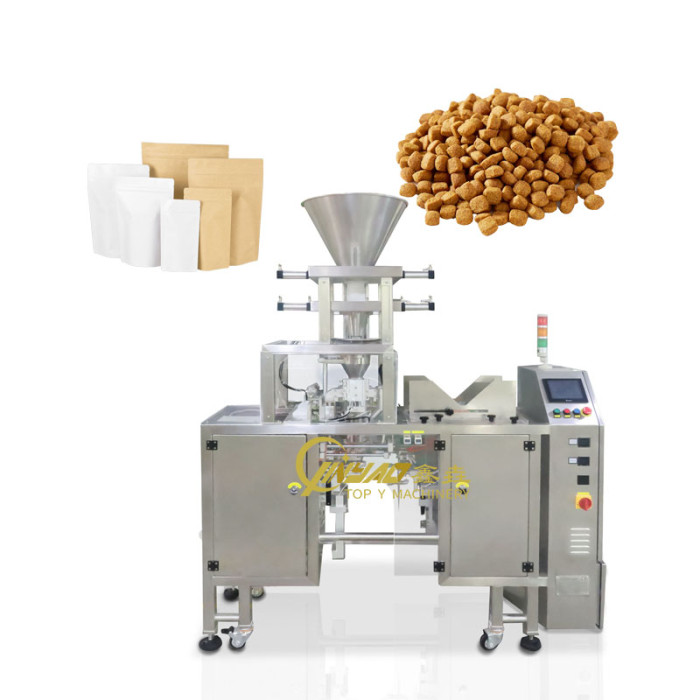 Top Y Automatic Pet Food Mini Doypack Bag Packing Machine Low Cost Plastic Pouch Packaging  Machine