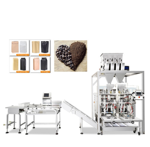 Top Y Automatic Double Station DoyPack Pouch Packaging Duplex Doypack Coffee Beans Packing Machine