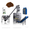Automatic Milk/Coffee Powder Stand-Up Bag for Quad Seal VFFS Packing Machine