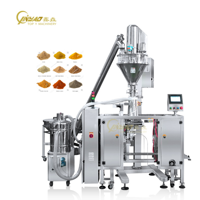 Top Y Premade Plastic Zipper Bags pouch Powder Packaging Filling Sealing Packing Machine