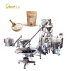 Doypack Packaging Machine Automatic Zipper Pouch Packing Machine for Food Spice Flour Wheat Meal Coffee Milk Powder