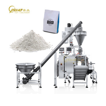 Fully Automatic Zipper Bag Vitamin Custard Probiotic Milk Whey Protein Powder Packaging Machine