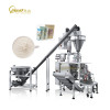Customized Automatic Spices Banana Snack Powder Wheat Flour Filling Paper Bag Packaging Premade Packing Machine