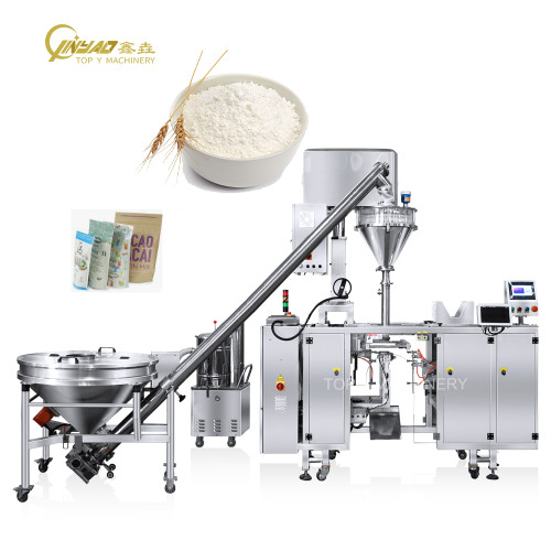 Top Y Automatic Spice Maize Flour Protein Milk Powder Premade Bag Stand up Pouch Packing Machine