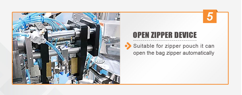 zipper opening device