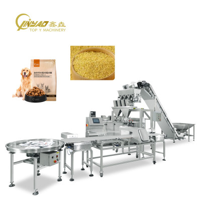 Doypack Feeding Packaging Machine Roasted Coffee Bean Rice Premade Bag Fill Seal Packing Machine
