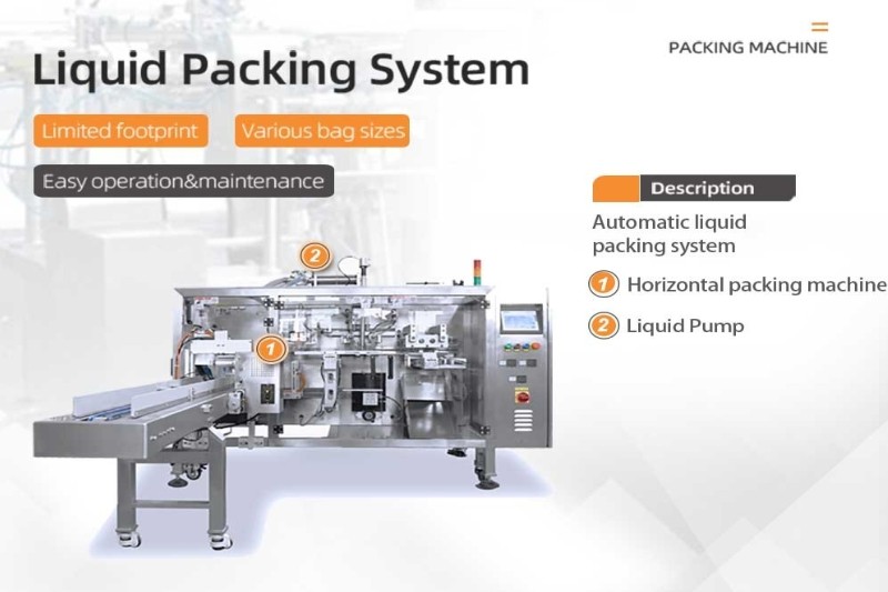 Horizontal Form Fill Seal Packing Machine