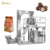 High Speed Chocolate Candy Cookies Premade Pouch Filling and Sealing Rotary Packing Machine