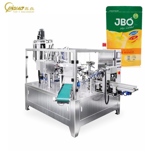 High Quality Automatic Full Servo Drive Liquid Premade Stand up Pouch Fruit Juice Packing Machine