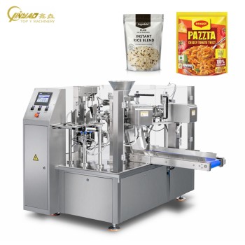 Fully Automatic High Quality Rotary Premade Retort Pouch Doypack Packing Machine for Ready to Eat Food