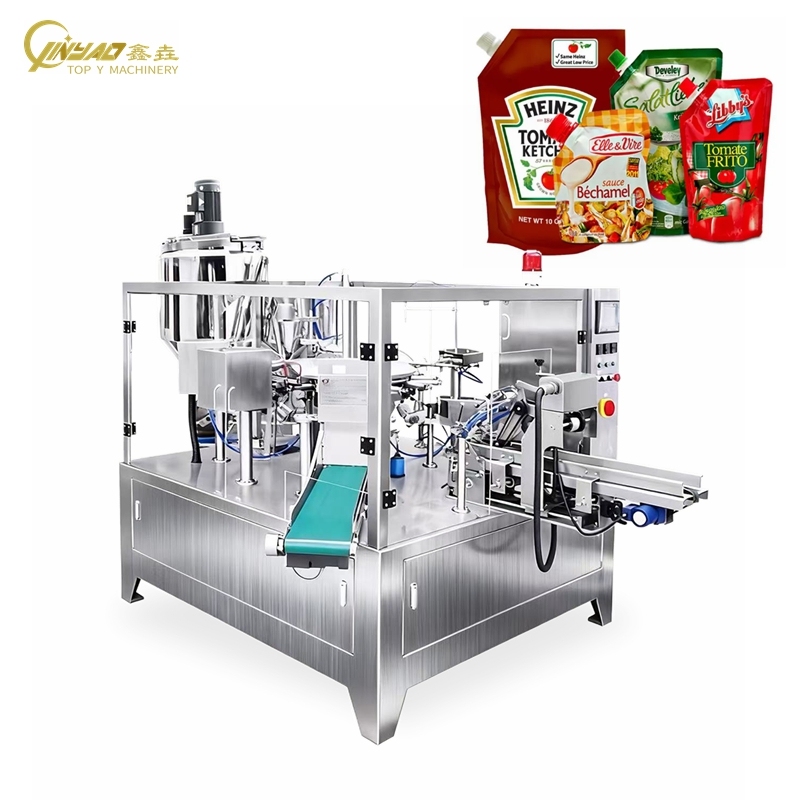 Peanut Butter Spout Pouch Rotary