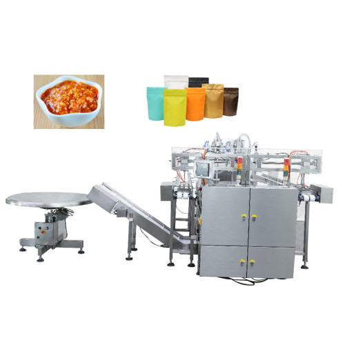 Automatic Detergent Washing Doypack Premade Bag Packaging Liquid Shampoo Lotion Stand up Pouch Filling and Packing Machine