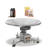 1200mm Rotary Turning Collecting Table Collection Table Sealed Bags Collector
