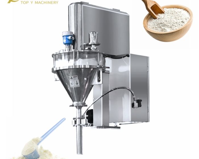 Powder auger filler dosing machine for baking powder, milk powder and coffee powder