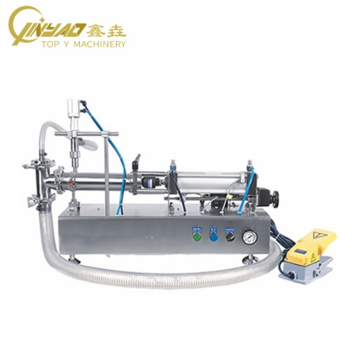 High Viscosity Peanut Butter Lotion Cream Jam Bottle Piston Pump Honey Thick Liquid Paste Filling Machine