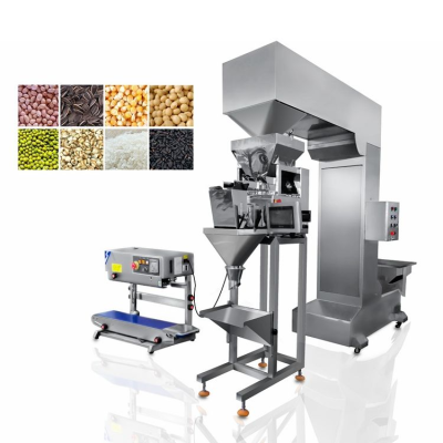 High Accuracy Modular Scale Coffee Bean Nuts Automatic Single Head Weigher Linear Weighing Machine