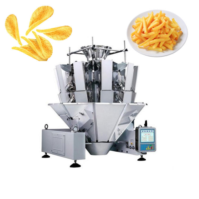 Automatic Rice/Nuts/Grain/Seed/Beans/Chips Granule Weighing Filler Filling Sealing Packing Machine