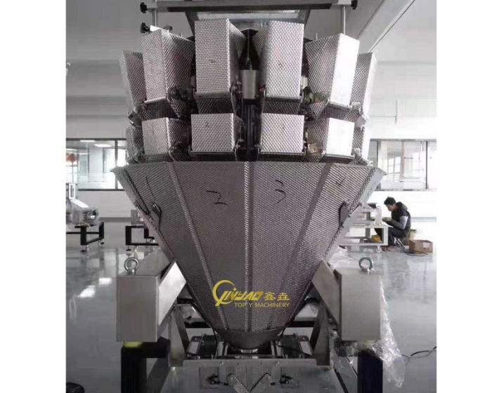 Automatic multihead weigher combination scale for granule products