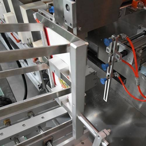 Automatic 500g 1000g Baking Powder Flour Brick Bag Folding Paper Bag Filling and Sealing Packing Machine