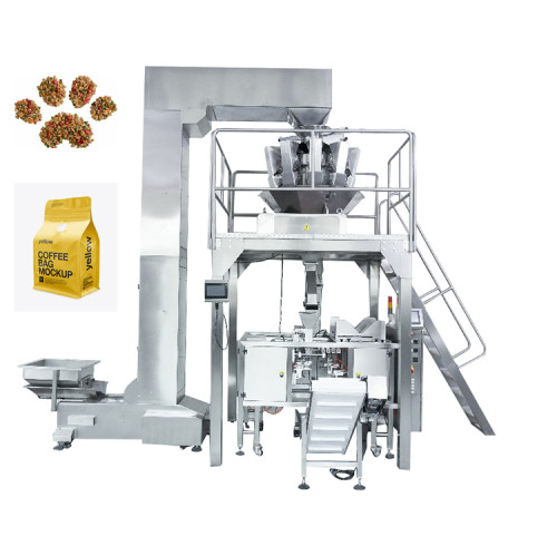 Premade Retort Pouch Doypack Automatic Food Grade Bag Packaging Machine with PLC Control