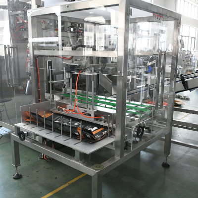5kg 20kg 30kg Full Automatic Large Pet Food rice Grain Plastic Bag Premade Bag Packing Machine