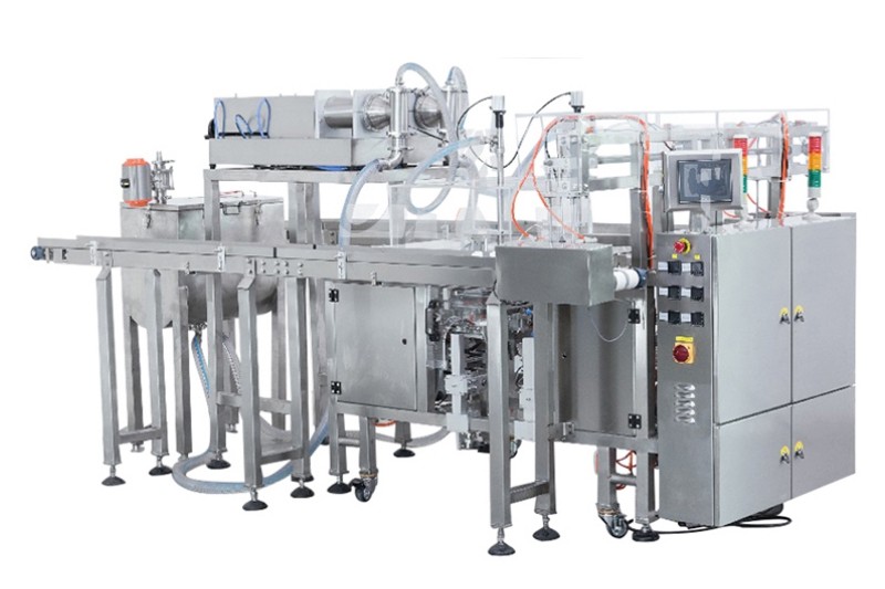 Automatic Spout Bag Fruit Pineapple Juice Paste Tomato Sauce Doypack Packaging Machine