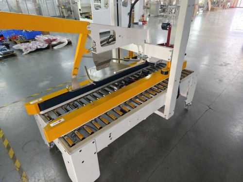 Semi-automatic Heavy Duty Top and Side Belt Driven 240W Adhesive Tape Carton Sealer