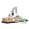 Automatic Carton Box Case Robot Palletizer Stacker with PLC for Food Grade Applications