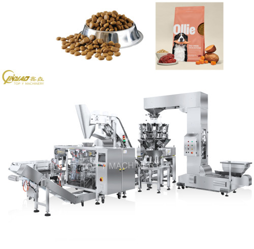 Dog Treat Packing Machine System For Height Solution
