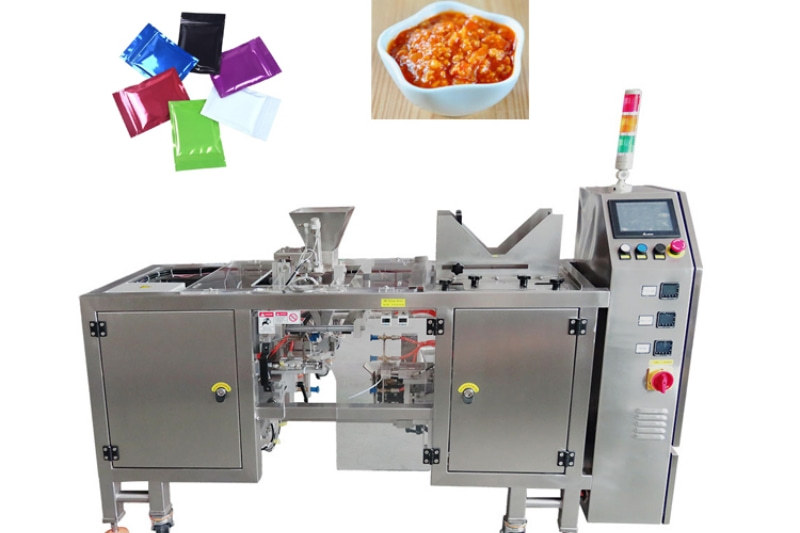 Flat Vacuum Bag Liquid Sauce Filling Packing Machine