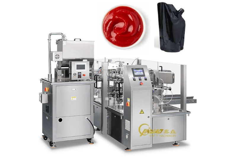 Evolution of Food Packaging Technology Automatic Rotary Spout Pouch Filling and Capping Machine By TOP Y