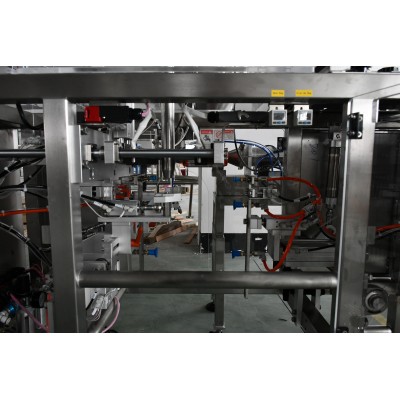 Hot Full Automatic Stand Up Pouch Jelly Fruit Juice Filling Packing Machine Stand Up Zipper Bag Packing Machine