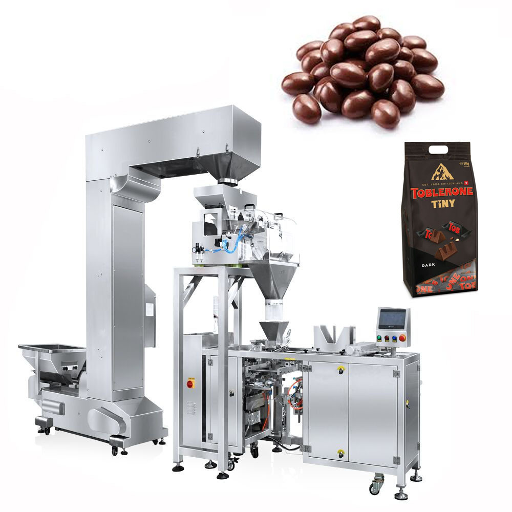 Todo lo que necesitas saber sobre el embalaje DOYPACK para granos de chocolate: beneficios, diseño y optimización de la producción.