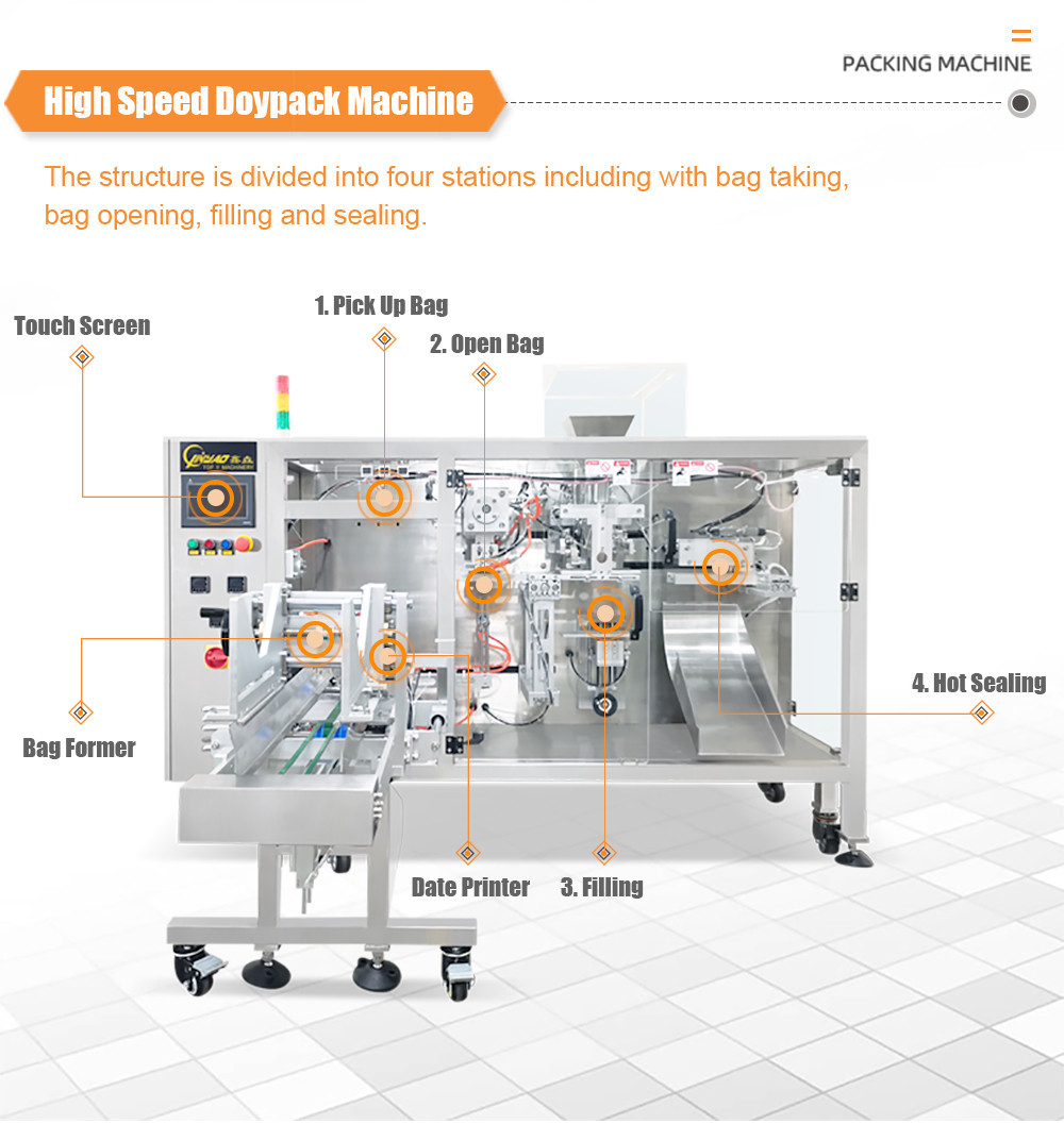 High Speed Doypack Machine
