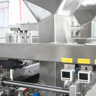 Automatic Coffee Beans Packing Machine | Double Station DoyPack Pouch Packaging | Beans Coffee Powder