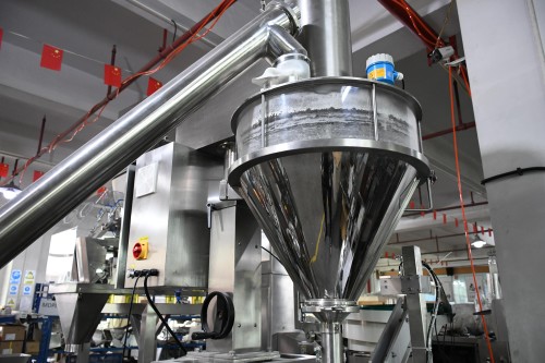 Paper Bag Filling and Sealing Packing Machine | 25g 1000g 5kg Baking Powder Flour | Bag Brick Bag
