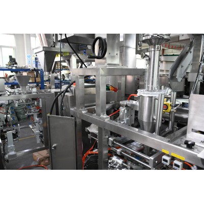 Paper Bag Filling and Sealing Packing Machine | 25g 1000g 5kg Baking Powder Flour | Bag Brick Bag