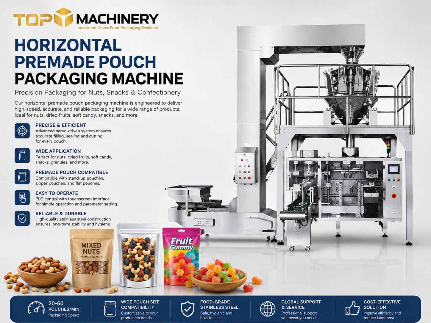 Gummy Candy Packing Machine