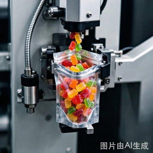 Double Station Duplex Zipper Stand-Up Pouch Packing Machine - Automatic Doypack Packing Machine for Snack Food